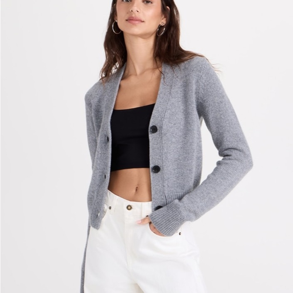 Nili Lotan Caldorf Cashmere V-Neck Cardigan